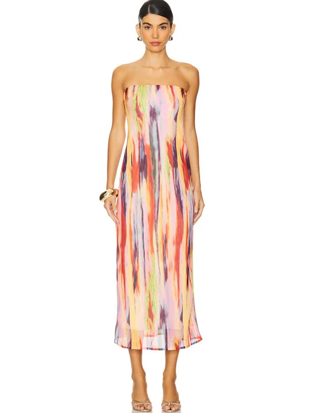 Sndys St Barts Maxi Dress in Multi